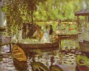 Pierre-Auguste Renoir La Grenouillere, France oil painting artist